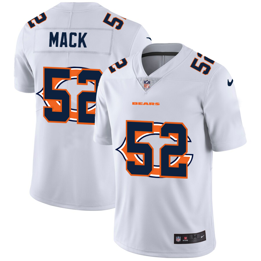 2020 New Men Chicago Bears #52 Mack white  Limited NFL Nike jerseys->tampa bay buccaneers->NFL Jersey